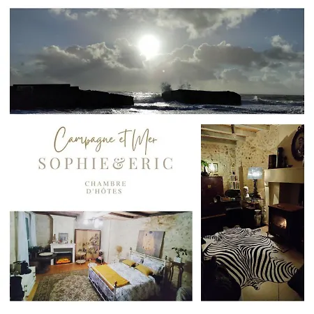 לינה וארוחת בוקר Campagne Et Saint-André-de-Lidon