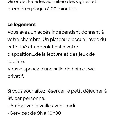 Campagne Et לינה וארוחת בוקר